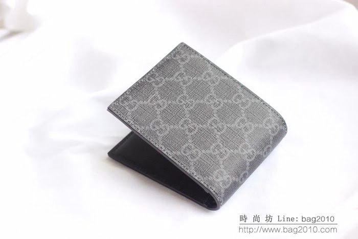 GUCCI古馳 錢包 實物拍攝 原廠材料 男士短錢夾 451268   ydgq3242